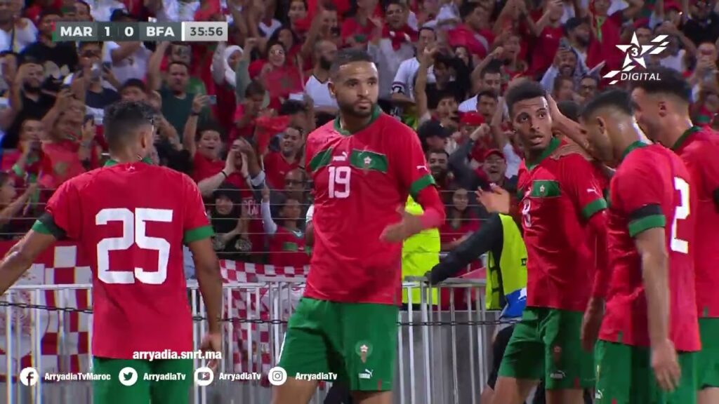 المغرب 1-0 بركينا فاسو هدف #عزالدين_أوناحي في الدقيقة في الدقيقة 36
