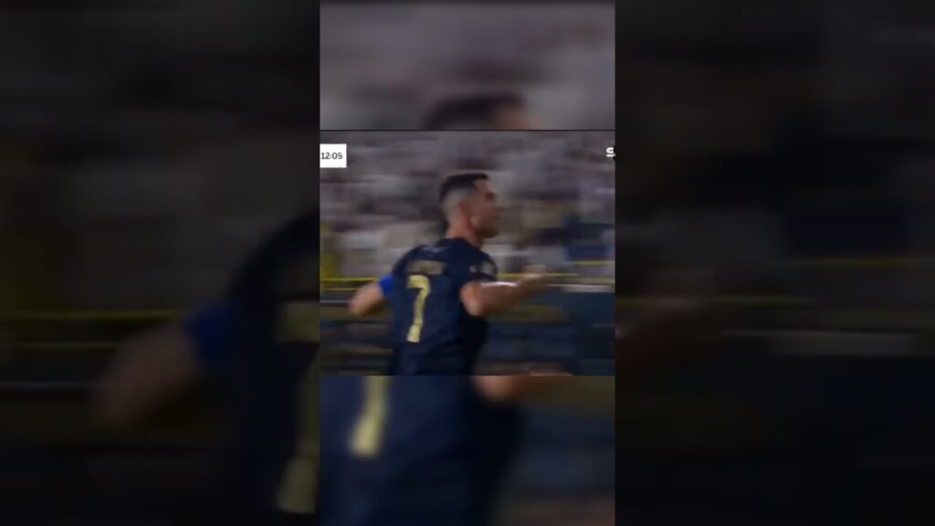 Ronaldo Penalty goal Vs Al-Shabab #ronaldo #alnassr #alshabaab #shorts