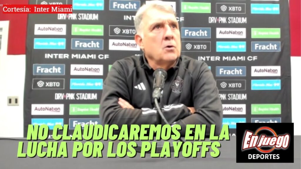 ATLANTA UNITED FC 5  INTER MIAMI 2  GERARDO TATA MARTINO Conferencia Post Partido