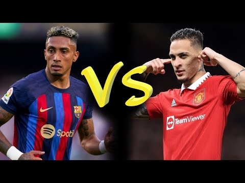 Raphinha VS Antony | Crazy Brazilian Skills! Who is Better?!