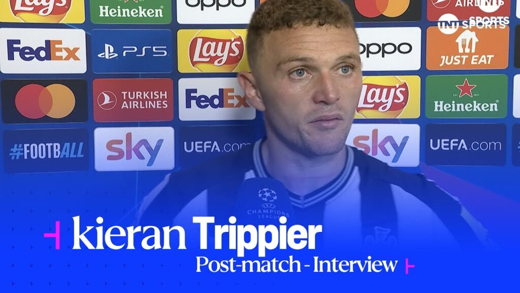 "It's a Good Point!" | Kieran Trippier Discusses Newcastles Draw Against AC Milan