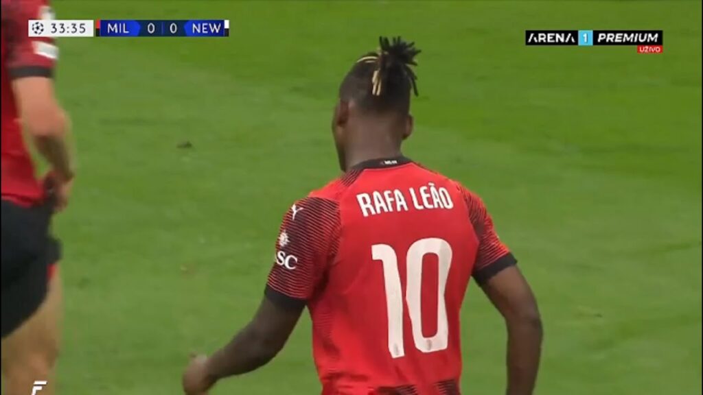Rafael Leao Vs Newcastle United - Champions League - 19.09.2023