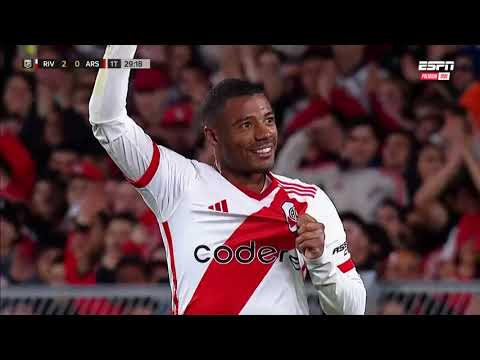 GOL DE NICOLAS DE LA CRUZ VS ARSENAL | RIVER VS ARSENAL COPA DE LA LIGA 2023