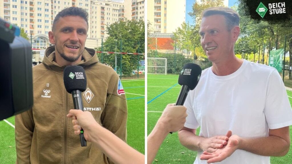 „Gänsehaut“: Glückliche Kids bei Bolzplatzeröffnung mit Tim Borowski & Werder-Profi Milos Veljkovic!