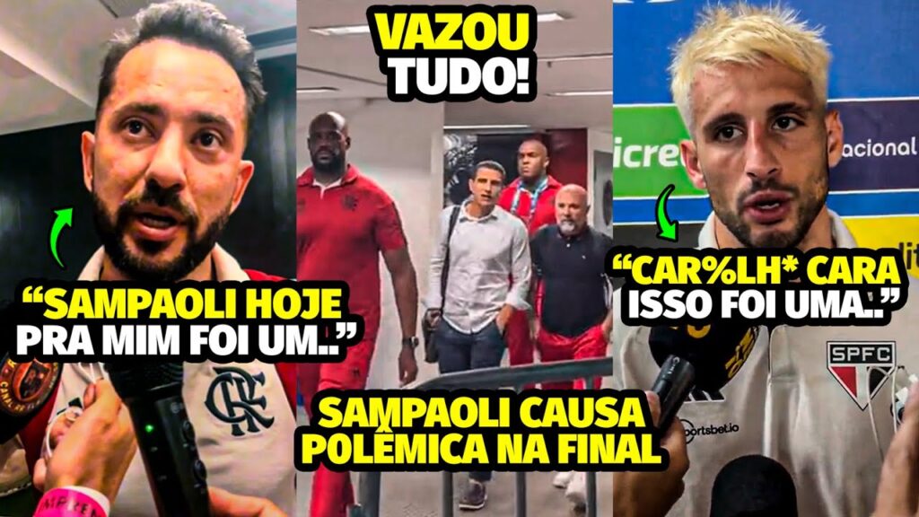 VERGONHA! A ATITUDE INACEITÁVEL DE SAMPAOLI QUE ENCURRAL0U EVERTON RIBEIRO E O DESABAFO DE CALLERI