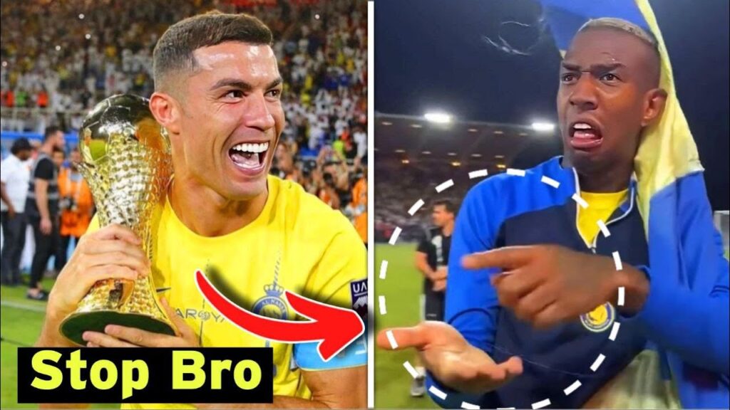 CRISTIANO RONALDO SUPPORT TALISCA IN ARGUMENT🚨 CRSITAINO VS AL AHLI