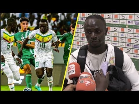 🔴⚽3è défaite des Lions contre l'Algérie..Aliou Cissé proche, Les cadres zappés à la CAN