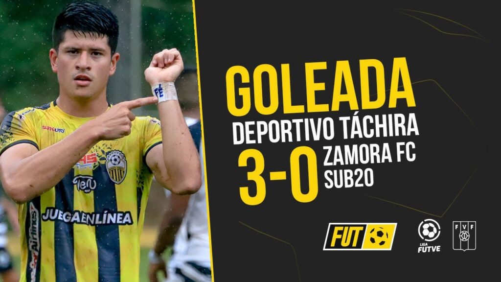 ¡GOLEADA! Sub20 | Deportivo Táchira 3-0 Zamora FC | Fecha 1 Clausura Liga Futve Junior | RESUMEN ¡GOLEADA! Sub20 | Deportivo Táchira 3-0 Zamora FC | Fecha 1 Clausura Liga Futve Junior | RESUMEN