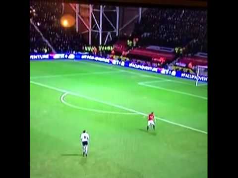 Daley Blind was drunk in the first half - Preston vs Manchester United 1-3 2015 =))