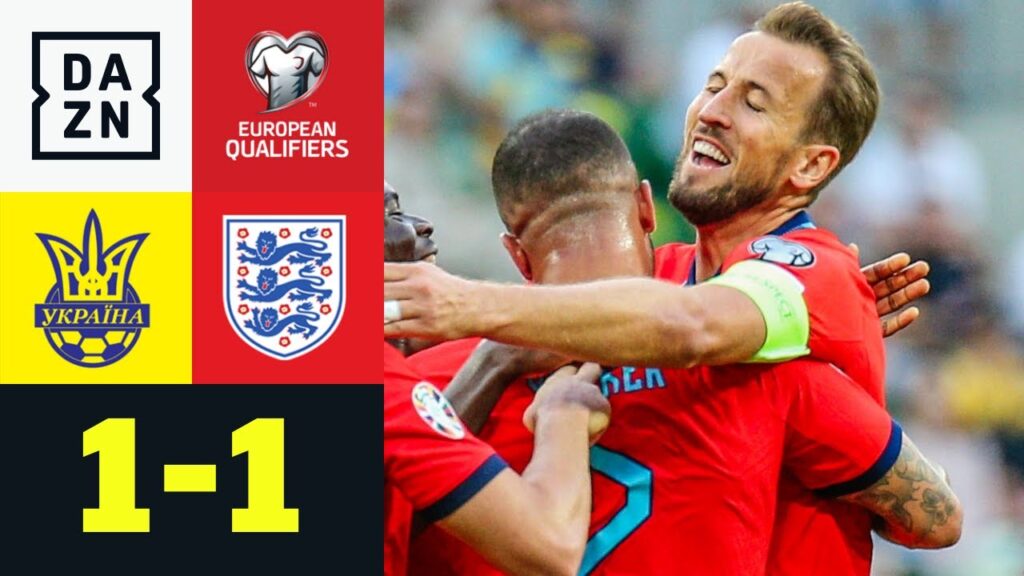 Premierentreffer! Kane auf Walker - England nur Remis: Ukraine - England | European Qualifier | DAZN