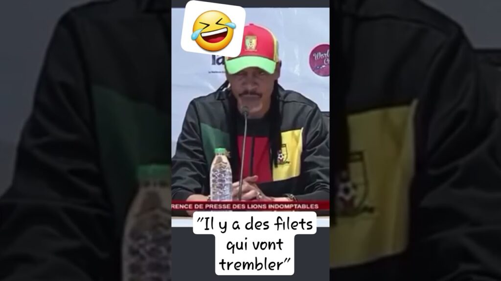 Rigobert Song et ses décla ! #cameroun #can2023 #football #rigobertsong #match #conference #funny