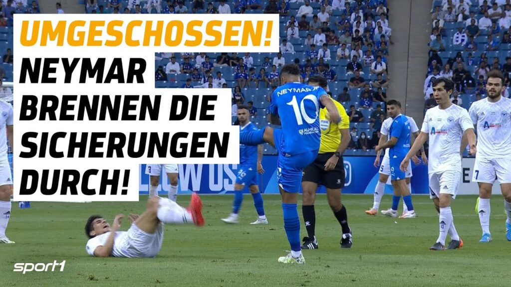 Neymar-Ausraster bei mauem CL-Debüt 😳