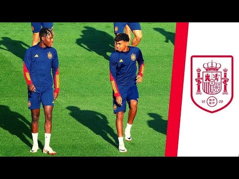 Último entrenamiento de la ROJA antes de Chipre con REVOLUCIÓN EN EL ONCE: ¿YAMAL y NICO TITULARES?