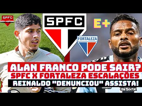 SÃO PAULO: ALAN FRANCO NO BOCA? | SPFC X FORTALEZA | REINALDO FALOU DE ITAQUERA E + NOTÍCIAS DO SPFC SÃO PAULO: ALAN FRANCO NO BOCA? | SPFC X FORTALEZA | REINALDO FALOU DE ITAQUERA E + NOTÍCIAS DO SPFC