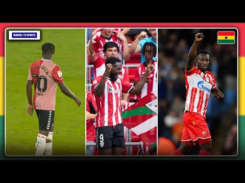 🇬🇭OSMAN BUKARI VS MAN CITY-KAMALDEEN’S CAMEO VS IPSWITCH TOWN-INAKI WILLIAMS NAMED IN LA LIGA