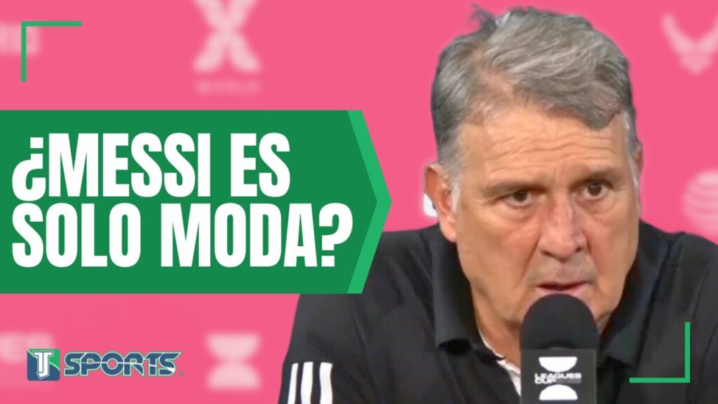 JUSTIFICA Gerardo "Tata" Martino que los AFICIONADOS ABANDONARON el ESTADIO al SACAR a Lionel Messi.