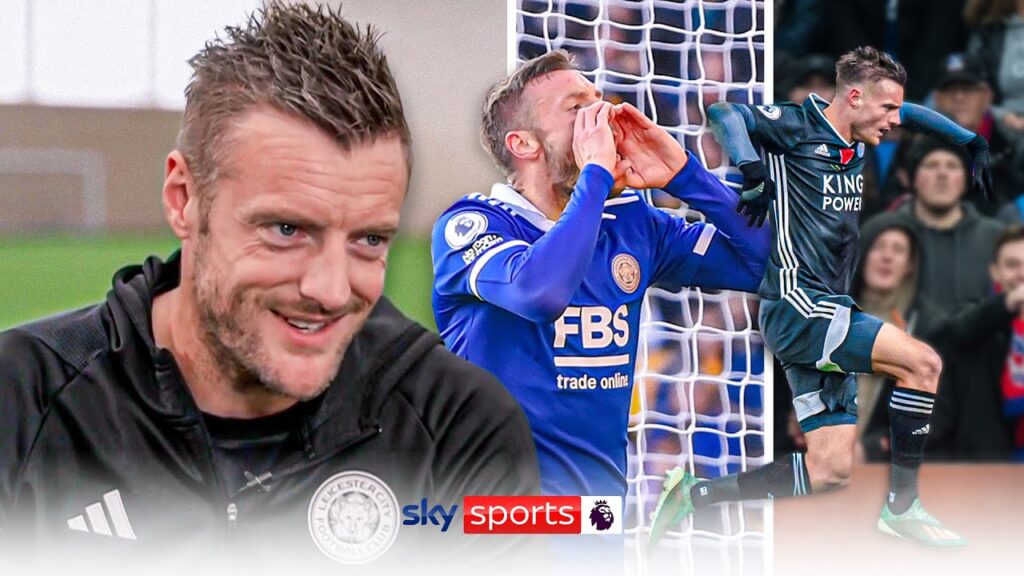 Jamie Vardy on 'bantering' opposition fans and reflects on decade at Leicester City!