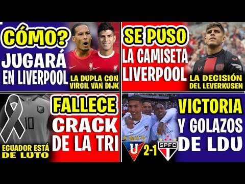 PIERO HINCAPIÉ SE PONDRÁ LA CAMISETA DEL LIVERPOOL! LA DECISIÓN DEL BAYER LEVERKUSEN | VICTORIA LDU