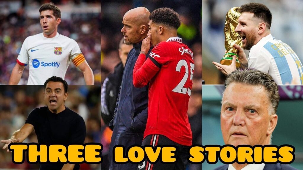 Louis Van Gaal on Messi, What should Barcelona Improve under Xavi? Erik Ten Hag or Sancho? | Live