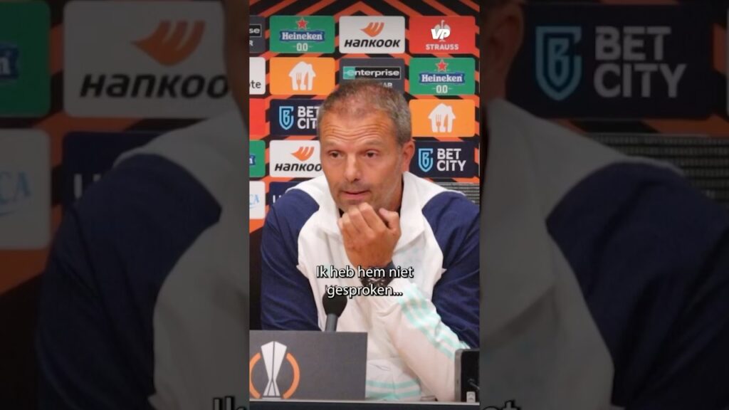 Steijn sprak Mislintat nog niet maar Borna Sosa wel #ajax ￼