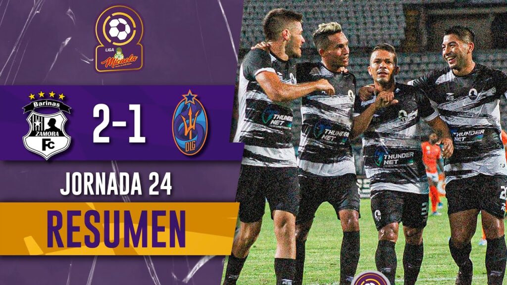 Zamora ganó con golazos y férrea defensa | Zamora VS. La Guaira | Jornada 24 |LigaFUTVEMicaela