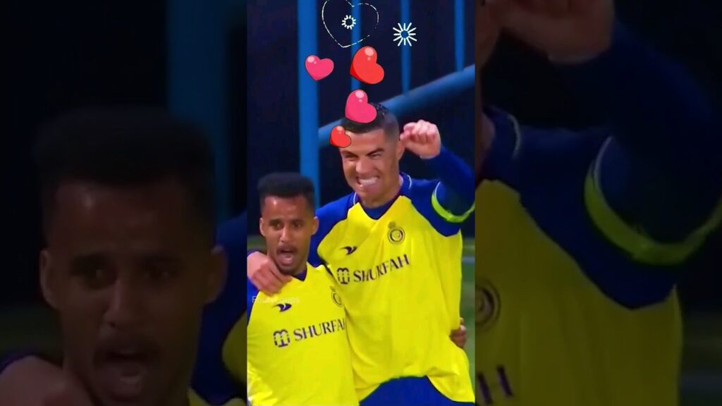 Ronaldo's "Lucky" Assists😅😈