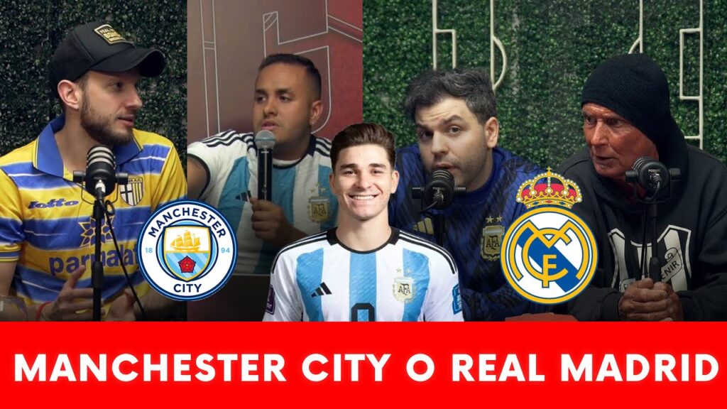 ¿JULIÁN ÁLVAREZ se TIENE que IR del MANCHESTER CITY? - ¿Le CONVIENE jugar en el REAL MADRID?