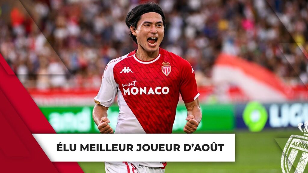 Takumi Minamino, lauréat du Trophée UNFP du Joueur du mois d'août 🏆
