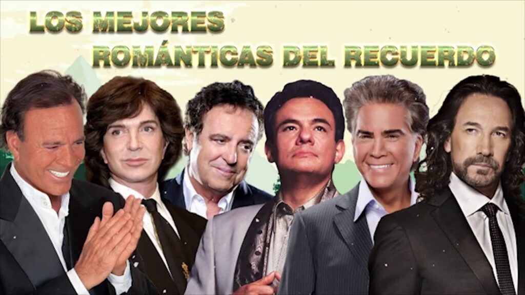 Julio Iglesias, José Luis Rodríguez, Dyango, Camilo Sesto, José José, Marco Antonio Solís