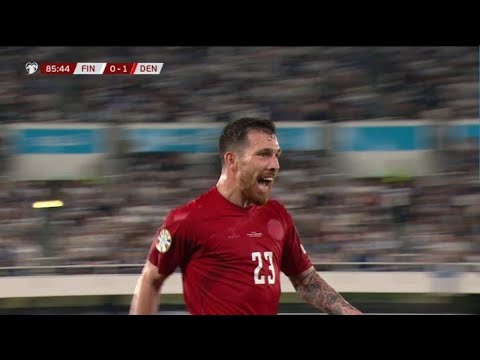 Finland vs Denmark 0-1 Pierre Emile Hojbjerg score late goal to earn win for Denmark Match recap