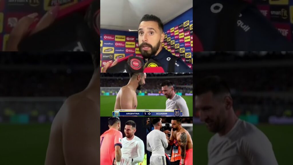 Hernan Galindez habla sobre el intercambio de camisetas con MESSI #argentina argentina #messi