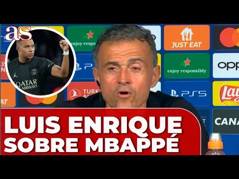 LUIS ENRIQUE: MBAPPÉ es el MEJOR DEL MUNDO SIN DUDA