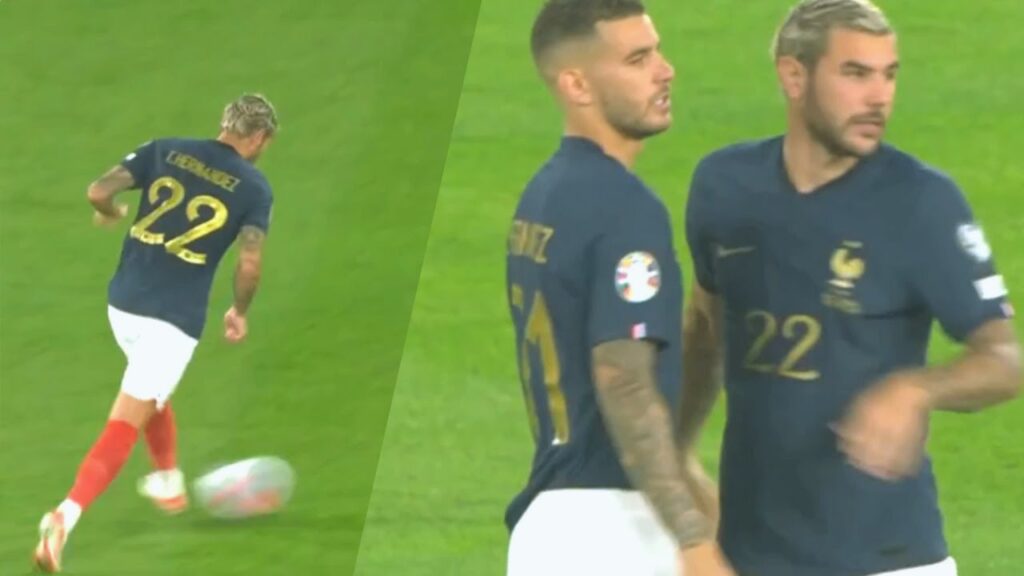 Theo Hernandez vs Ireland (8/9/2023) | Show Speed ATTACKING