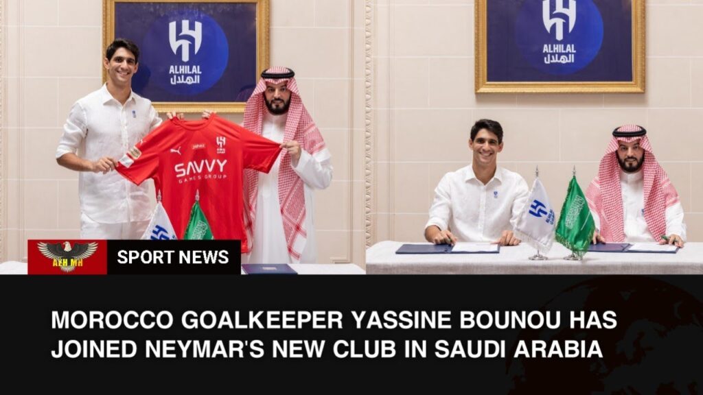 The Europa League was shocked by Moroccan goalkeeper Bounou joining Neymar at Saudi Arabia's AlHilal
