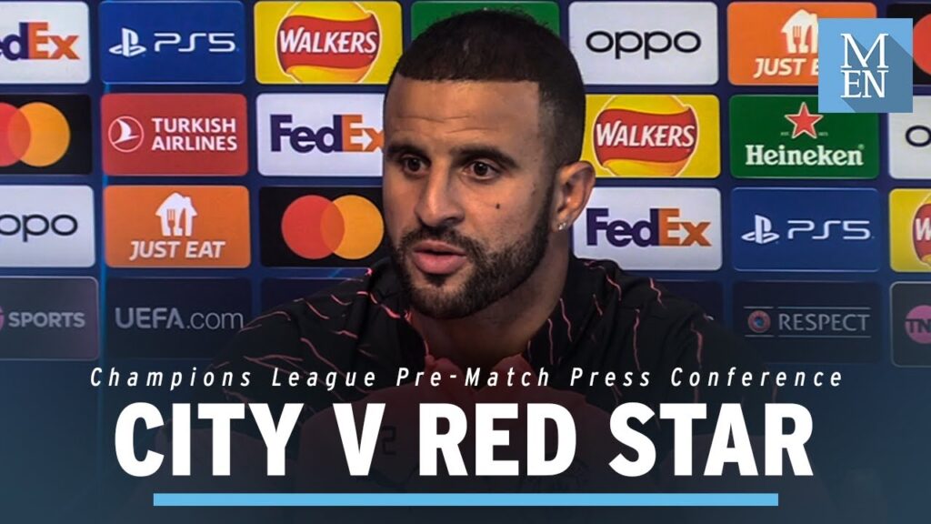 KYLE WALKER DISCUSSES CITY IN THE CHAMPIONS LEAGUE 👌