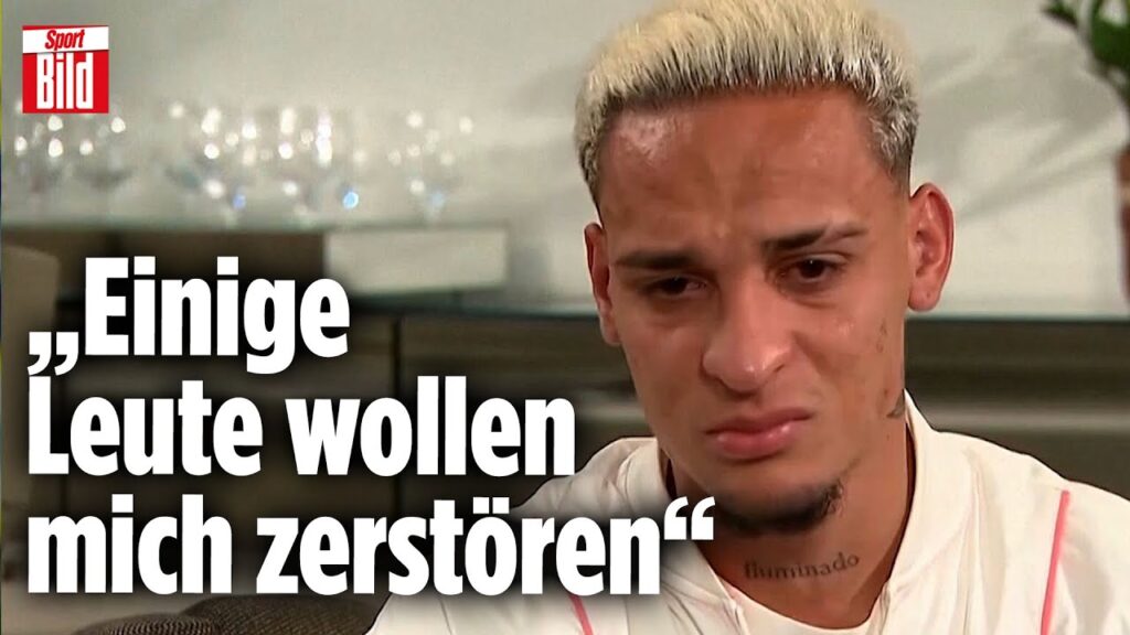 Manchester United: Tränen-Interview von Brasilien-Star Antony