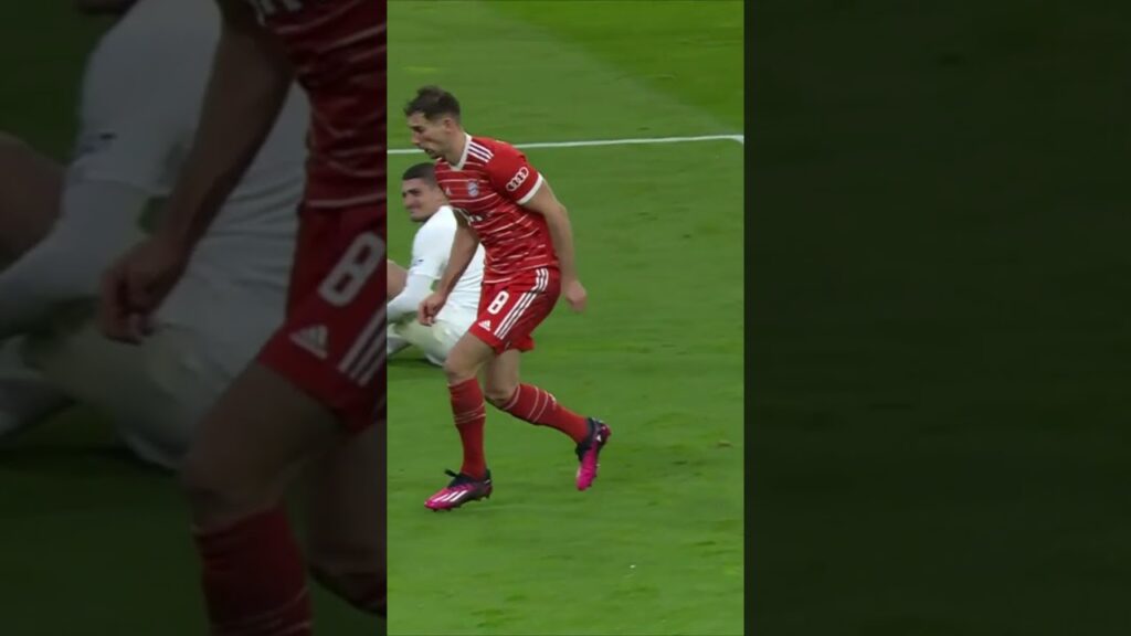 Leon Goretzka Assists to Choupo-Moting . Bayern Munich vs PSG #shorts