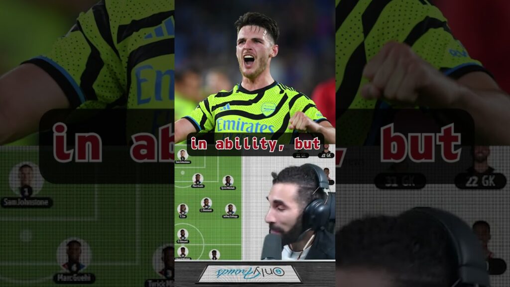 Declan Rice vs Casemiro