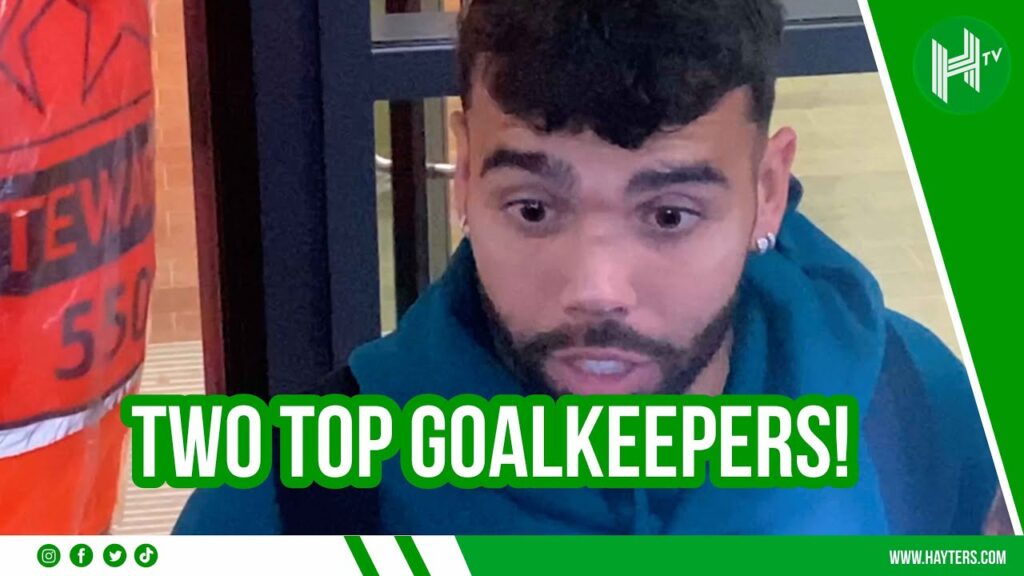 Aaron needs to FIGHT for the team! | David Raya and Takehiro Tomiyasu after beating PSV