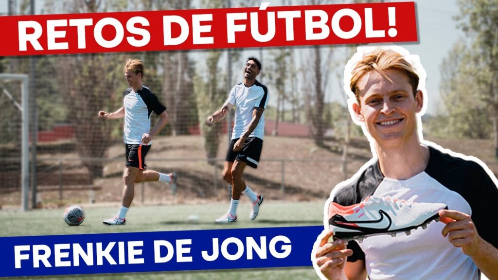 FRENKIE DE JONG nos RETA a un CONTROL CHALLENGE!!!