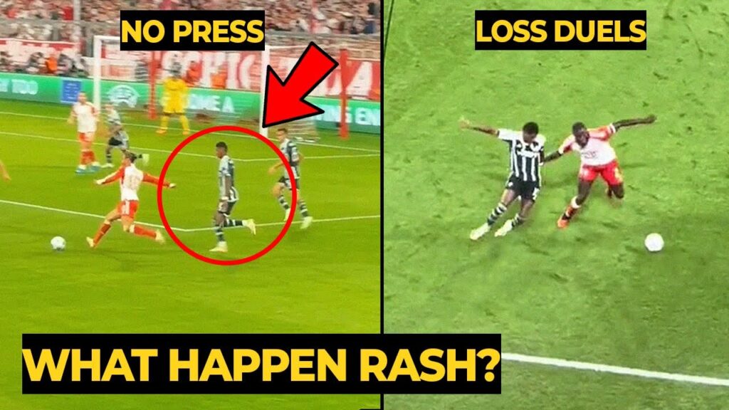 🔥 Why does Marcus Rashford appear LAZY in RUNNING and PRESSING? Manchester United News