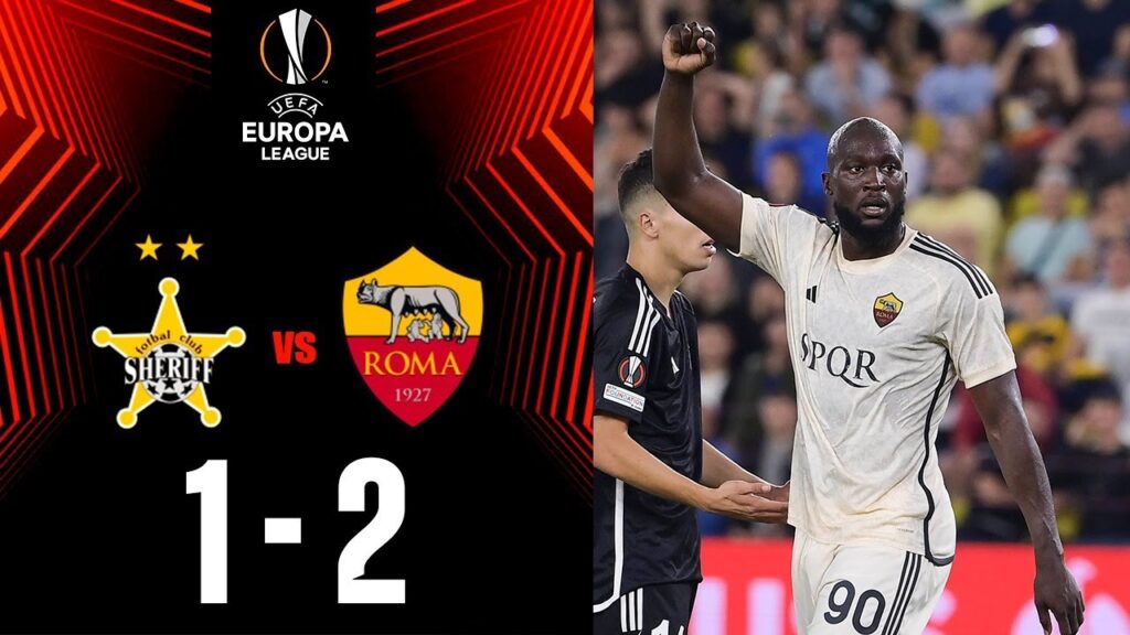Romelu Lukaku GOAL | Sheriff vs Roma 1-2 Extended Highlights | UEFA Europa League 2023-24 Romelu Lukaku GOAL | Sheriff vs Roma 1-2 Extended Highlights | UEFA Europa League 2023-24