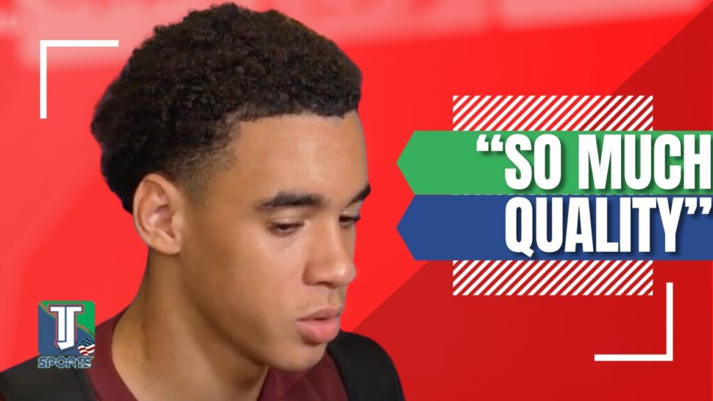 Jamal Musiala EXPLAINS why Harry Kane is FITTING WELL in Bayern Munich