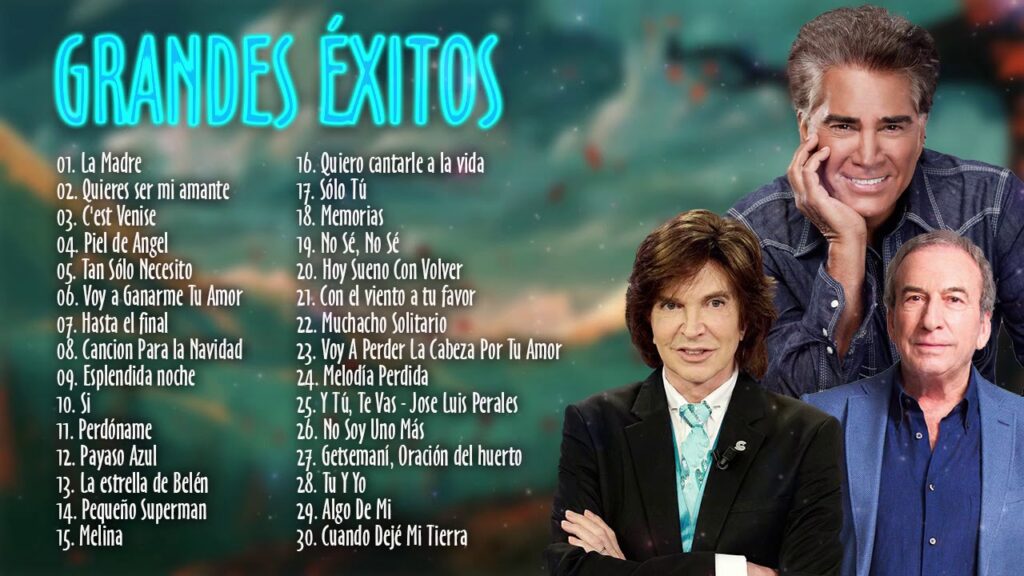 MEJORES CANCIONES DE AMOR DE JOSÉ LUIS PERALES,JOSÉ LUIS RODRÍGUEZ,CAMILO SESTO - 30 GRANDES ÉXITOS