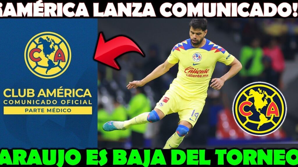 ✅  MALAS NOTICIAS | América Confirma LESI0N de Néstor Araujo | ¿Se Pierde el Resto del Torneo?