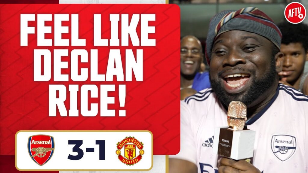 Arsenal 3-1 Man United | Feel Like Declan Rice! (Kelechi)