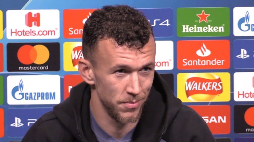 Ivan Perisic Pre-Match Press Conference - Tottenham v Inter Milan - Champions League