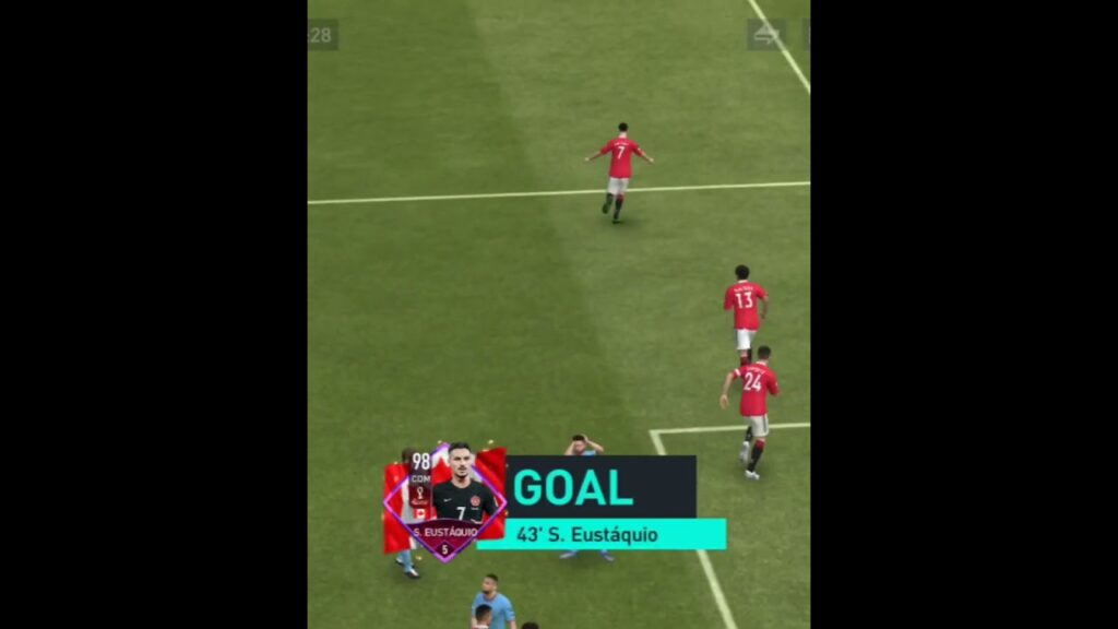 Eustáquio scores stunning header goal in FIFA Mobile #fifa