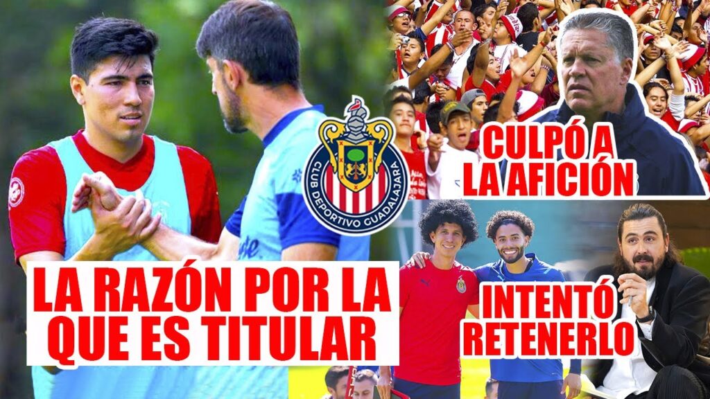 EL MOTIVO POR EL QUE ERICK GUTIERREZ ES TITULAR EN CHIVAS