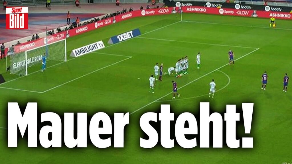 Freistoß von Ferran Torres stellt die Abwehr bloß | Viral daneben